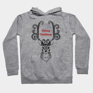 Christmas reindeer Hoodie